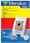 Menalux 1800 5 db szintetikus porzsák+1 mikroszűrő (1800) - oneclick
