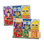 Melissa & Doug Zárak És Reteszek, Készségfejlesztő Játék (KN378500)