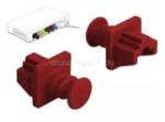 Delock Porvédő az RJ45 hüvely, 10 darab (piros) (DL86510) (DL86510)