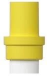 VECAMCO cseppvízcső bogár rács 16mm (sárga) (9899-213-01) - meleget