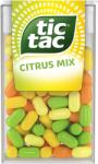 Tic Tac Citrus Mix juzu-, mandarin-, citrom- és citrom-lime ízű cukordrazsé 54 g