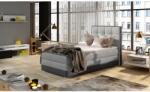 Eltap Aster 90x200 boxspring ágy szürke - mindigbutor