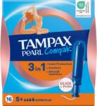 Tampax Pearl Compak Super Plus Applikátoros Tampon, 16 db