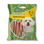 Perfect Snack Perfect Snack, recompense delicioase pentru caini, Sandwich de pui, 80 g
