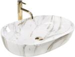 Rea Cleo 61 60,5x41 cm shiny white/stone (REA-U9656)