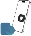 Techsuit Suport Telefon Auto Magnetic pentru Bord cu 2 Placute Magnetice, Forma Patrulatera - Techsuit Tiny Series (HOLD210) - Black (KF2345056) - vexio