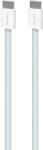 Puro Elektrik Puro Fabrik USB-C - USB-C Cable 1.5m 60W 480mbps - Blue (PUCCCFABK415MTLBLUE) - vexio