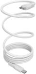 PURO Magnetic USB-C - USB-C 60W USB 3.2 (20 Gbps) 1m Magnetic Cable - White (PUCUSBCUSBCMAGWHI) - vexio