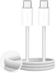PURO Kabel Puro Fabrik 60W w oplocie USB-C - USB-C 3m - biały (PUCCC60WFABK43MTWHI) - vexio