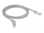 Delock 85875 S/FTP CAT6A Patch Kábel 2 m - Szürke
