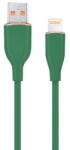 Gembird Premium silicon 8-pin cable charging and data cable 1.5m Midnight Green (CC-USB2S-AM8PM-1.5M-G) - vexio