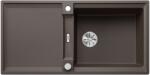 BLANCO Adira - Chiuvetă Silgranite, 99x49 cm, cu control scurgere și accesorii, InFino, cafea 527632 (527632) Chiuveta