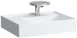 Laufen Kartell - Lavoar 60x46 cm, cu 1 orificiu pentru baterie, SaphirKeramik, alb H8103350001111 (H8103350001111)