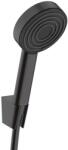 Hansgrohe Pulsify S - Set pară de duș, suport și furtun, EcoSmart+, negru mat 24307670 (24307670)