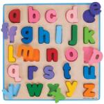 Bigjigs Toys Bigjigs Baby Дървен пъзел Азбука малки букви (BB106)