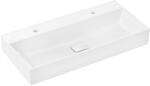 Hansgrohe Xevolos E - Lavoar 100x48 cm, fără preaplin, 2 orificii pentru baterie, SmartClean, alb 61111450 (61111450)
