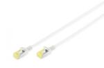 ASSMANN U/FTP CAT6A RJ45 Patch Kábel 10 m - Szürke