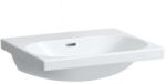 Laufen Lua - Lavoar pe mobilier 55x46 cm, cu preaplin, fără orificiu pentru baterie, LCC, alb H8160824001091 (H8160824001091)