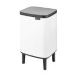 Brabantia Cos de gunoi Brabantia Bo Small Hi 1006643, 7 L, Deschidere lina si silentioasa, Baza antiderapanta, Alb (1006643) Cos de gunoi