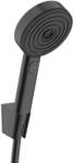 Hansgrohe Pulsify Select S - Set pară de duș, suport și furtun, 3 jeturi, EcoSmart, negru mat 24306670 (24306670)