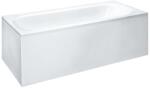 Laufen Solutions - Cadă cu structură și panou L stânga, 180x80 cm, alb H2245050000001 (H2245050000001)