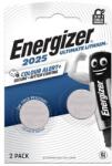 Energizer Gombelem, CR2025, 2 db, színjelző, ENERGIZER "Ultimate Lithium Performance" 7638900452679 (7638900452679)