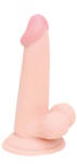PASIUNE. ro Dildo Clasic Cu Ventuza Plug-n-ride, Natural, 14 Cm Dildo