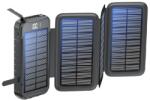 Boompods Neutron Fold Solar Powerbank 16000 mAh 10 W 2.1 A/5 V - Fekete