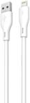 Dudao L2L USB-A / Lightning 3A Cable 2m - White - pcone