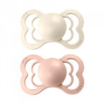 BIBS Supreme cumi 6-36 hó, 2 db (krémfehér-púderrózsaszín)