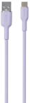 Puro Elektrik Puro Soft USB-A - USB-C Cable 1.5m - Purple (PUUSBCICONLVD) - pcone