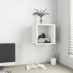 vidaXL fehér szerelt fa fali szekrény 37 x 37 x 37 cm (805444) - vidaxl