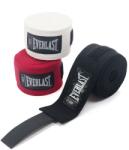 Everlast 120 inch 3 Pack of Handwraps - Red/Blk/Nat