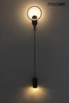 Moose Lighting Como Fali Lámpa Fém Fekete LED Dupla Fényforrással (KHM-MSE010100344) - platinashop