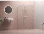 RAVAK Walk-In Corner Set 120x80, zuhanykabin matt fehér+transparent GW1CG4E0SZ1 (GW1CG4E0SZ1)