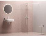 RAVAK Walk-In Wall Set 130, zuhanykabin matt fehér+transparent GW9WJ0E0SZ1 (GW9WJ0E0SZ1)