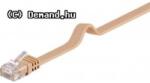 Goobay Kab UTP Patch CAT6 15m Világosbarna Lapos 95883 (95883)