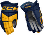 CCM JetSpeed FT880 Navy/Sunflower Junior Hokikesztyűk 12 hüvelyk