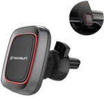 Techsuit Suport auto telefon Techsuit MagGrip S5, magnetic, grila ventilatie, negru/rosu (KF2347252) - pcone