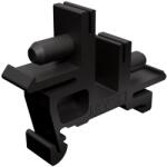 MOREK BB3 Síntartó 6, 5x9, 8x10 és 10x10mm sínekhez (BB111, BB142, BB147 sínhez), dupla, fekete (MAD2003A21) (MAD2003A21)