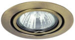 Rábalux 1095 SPOTRELIGHT beltéri ráépíthető és beépíthető lámpa bronz színben, GU5.3 foglalattal, IP20 védettséggel ( Rábalux 1095 ) (1095)