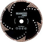 Bormann Gyémánt vágótárcsa TRIANGLE TURBO Φ125x2.2x22.2mm 8mm (BHT2071) (BHT2071) - elefantszerszam
