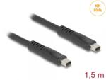 Delock Cablu Mini DisplayPort 16K60Hz/8K120Hz/4K240Hz T-T 1.5m, Delock 81177 (81177)