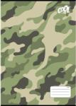 Victoria Füzet, tűzött, A4, kockás, 32 lap, COOL BY VICTORIA "Camouflage", "87-32 (ISVFC101) - tintasziget