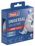 tesa Ragasztószalag, kétoldalas, visszaszedhető, átlátszó, 30 mm x 3 m, TESA "Universal Nanotape (TE55810) - tintasziget