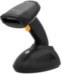 Equip Wireless 1D Laser Barcode Scanner Long Distance with Stand Vonalkódolvasó Black (351025) - tintasziget