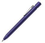 Faber-Castell Golyóstoll Faber-Castell Grip 2011 metál kék test, írásszín fekete, vonalvastagság: F (144154)