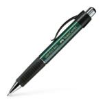 Faber-Castell Golyóstoll Faber-Castell Grip Plus 1407 Metál zöld test M-es (140700)