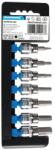 Silverline Chei cu soclu INBUS 3/8 "- 7 buc Silverline (225127) Cheie imbus