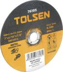 TOLSEN TOOLS Lamă de tăiere pentru oţel inoxidabil 125 × 1, 2 × 22 mm (76103) Disc de taiere